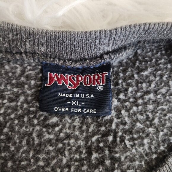 VTG 90s Jansport Central Washington University Dad Shirt XL Pullover Sweatshirt - Picture 3 of 13
